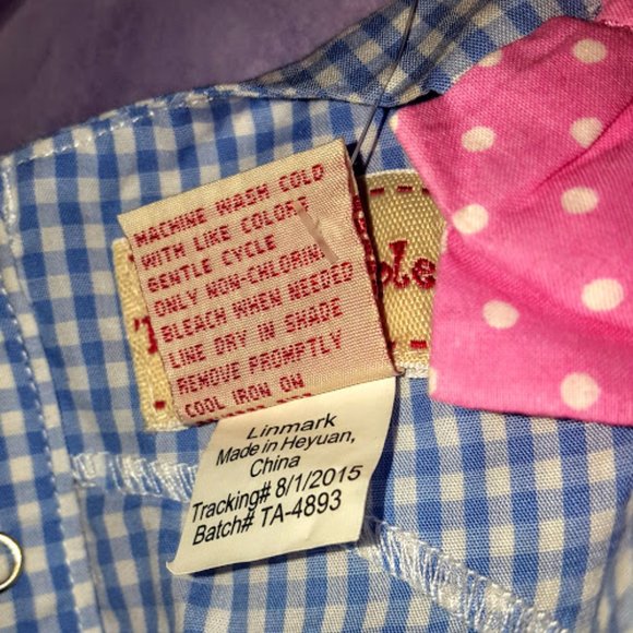 NWT! 1st Easter Gnghm Romper, SO PRETTY, 6m - Picture 8 of 10